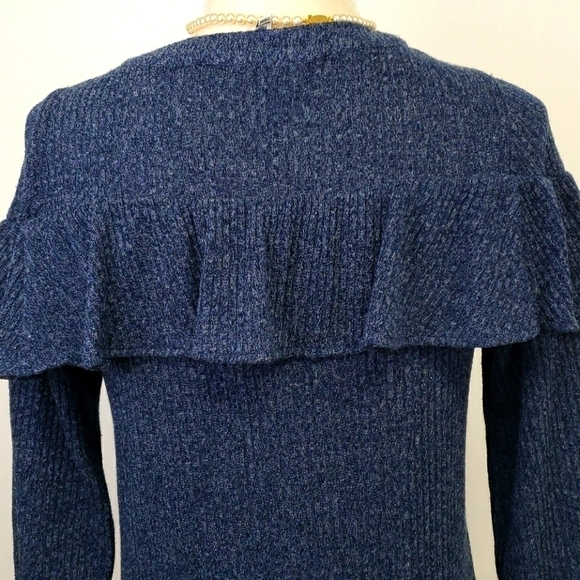 Collective Concepts MP Blue Tunic Sweater VGUC - Picture 3 of 12